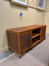 Leaders Rattan Credenza